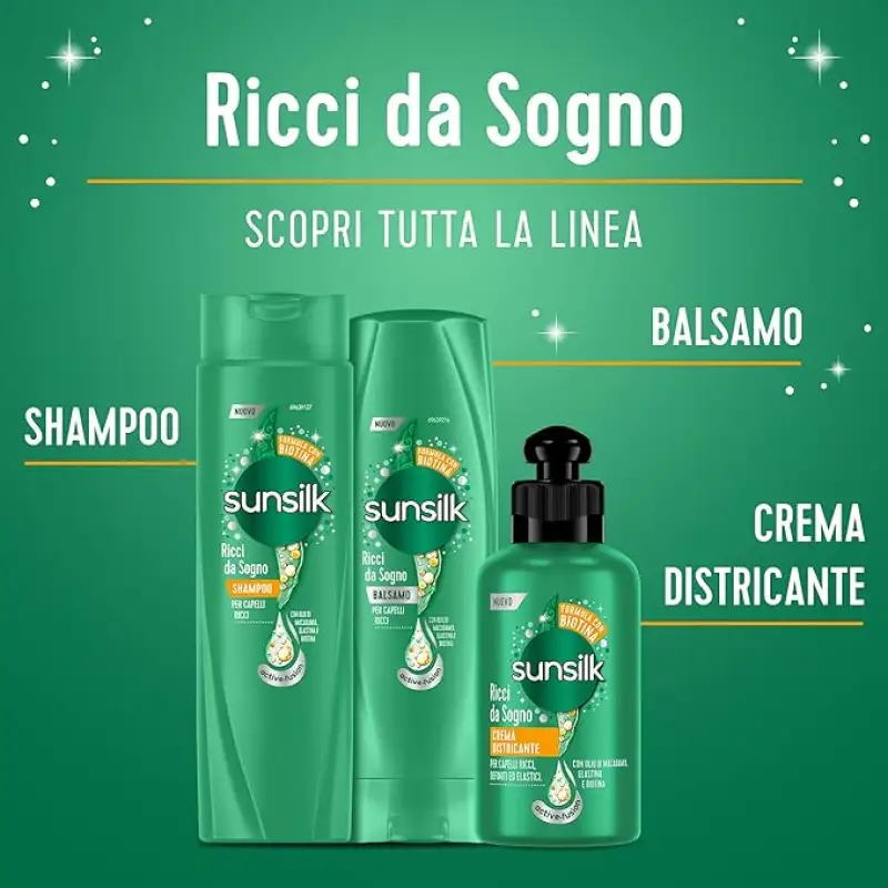 Sunsilk Dream Curls Balsam pentru Par Cret 200 ml Bax 12 buc.